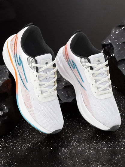 Cantabil Casual Shoes for Men | Lightweight & Comfortable with Cushioned Insole Flynet Upper Phylon Sole Lace Up Closure