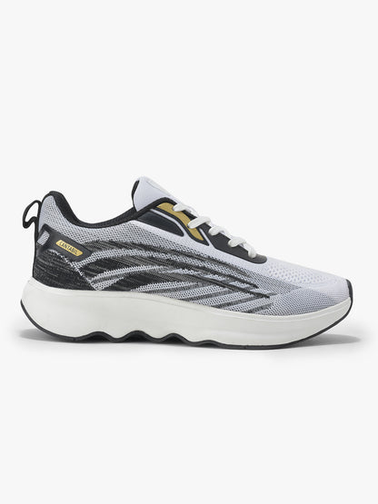 Casual Sports Shoes for Men | Lightweight & Comfortable with Cushioned Insole Flynet Upper Phylon Sole Lace Up Closure
