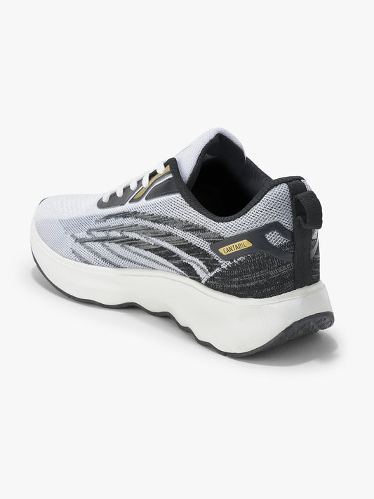 Casual Sports Shoes for Men | Lightweight & Comfortable with Cushioned Insole Flynet Upper Phylon Sole Lace Up Closure