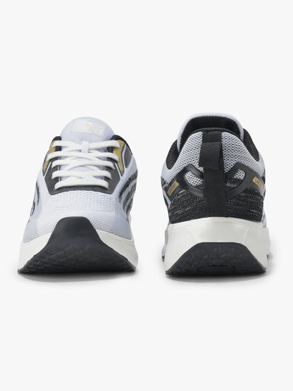Casual Sports Shoes for Men | Lightweight & Comfortable with Cushioned Insole Flynet Upper Phylon Sole Lace Up Closure