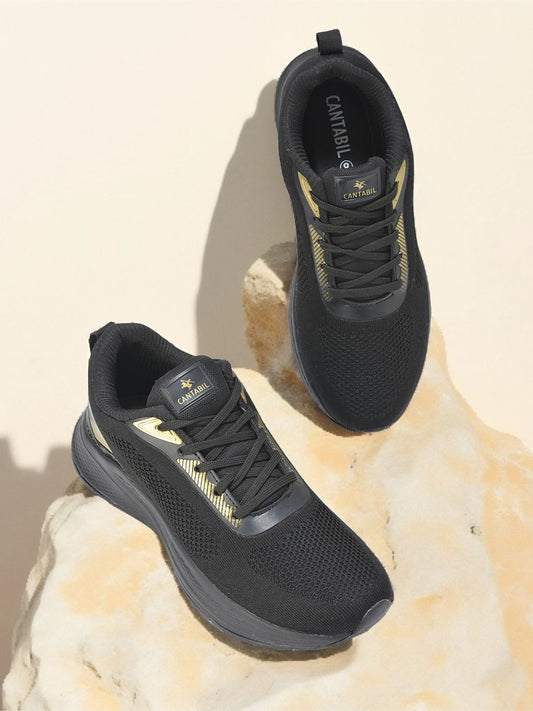Cantabil Casual Shoes for Men | Lightweight & Comfortable with Cushioned Insole Flynet Upper Phylon Sole Lace Up Closure