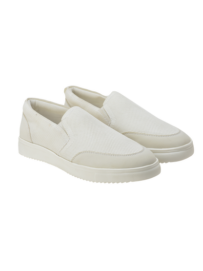 Casual Shoes for Men | Lightweight & Comfortable with Cushioned Insole Flynet Upper EVA Sole Slip On Closure