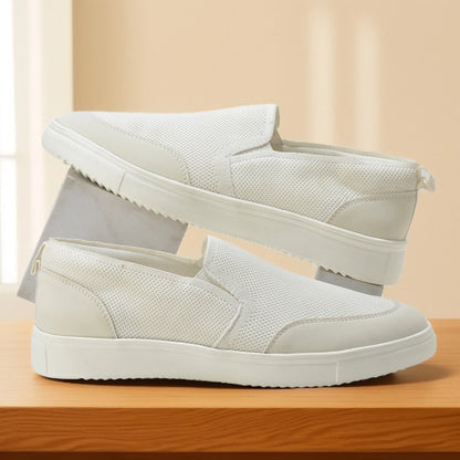 Casual Shoes for Men | Lightweight & Comfortable with Cushioned Insole Flynet Upper EVA Sole Slip On Closure