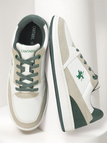 Cantabil Casual Shoes for Men | Lightweight & Comfortable with Cushioned Insole PU Upper TPR Sole Lace Up Closure