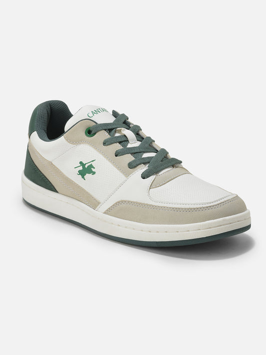 Cantabil Casual Shoes for Men | Lightweight & Comfortable with Cushioned Insole PU Upper TPR Sole Lace Up Closure