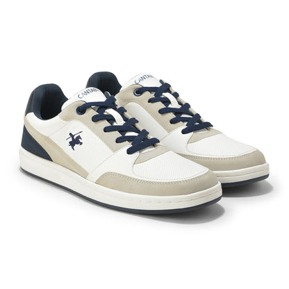 Cantabil Casual Shoes for Men | Lightweight & Comfortable with Cushioned Insole PU Upper TPR Sole Lace Up Closure