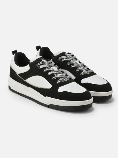 Sneaker for Men | Lightweight & Comfortable with Cushioned Insole PU Upper TPR Sole Lace-Up Closure