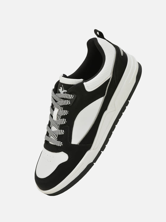 Sneaker for Men | Lightweight & Comfortable with Cushioned Insole PU Upper TPR Sole Lace-Up Closure