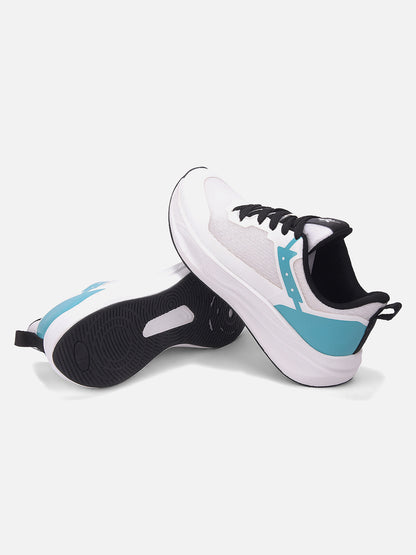 Men's White Solid Casual Shoes