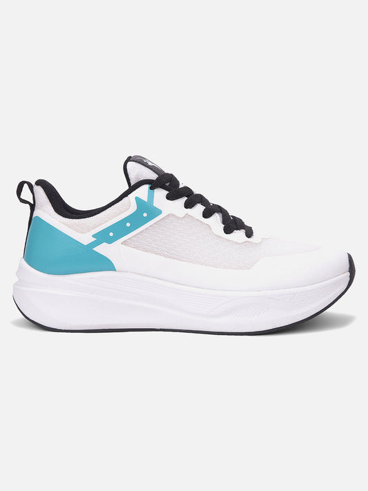 Men's White Solid Casual Shoes