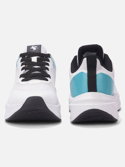 Men's White Solid Casual Shoes