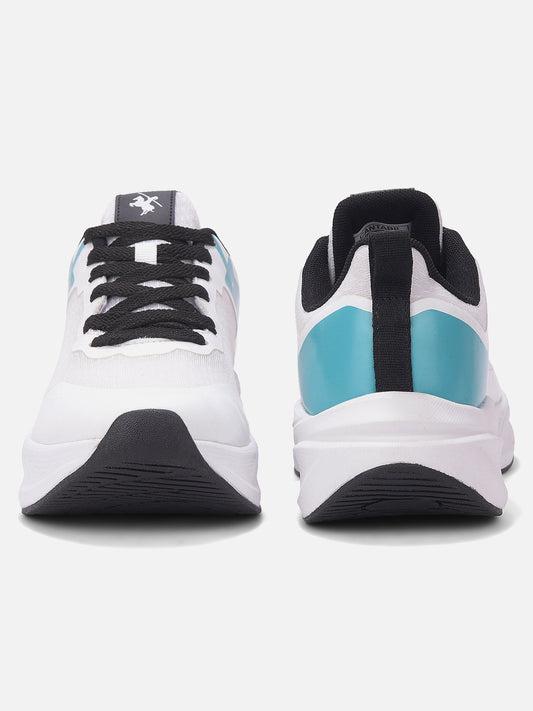 Men's White Solid Casual Shoes