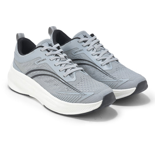 Casual Sports Shoes for Men | Lightweight & Comfortable with Cushioned Insole Flynet Upper Phylon Sole Lace-Up Closure