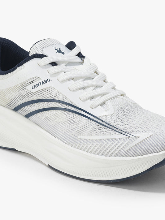 Casual Sports Shoes for Men | Lightweight & Comfortable with Cushioned Insole Flynet Upper Phylon Sole Lace-Up Closure