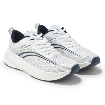 Casual Sports Shoes for Men | Lightweight & Comfortable with Cushioned Insole Flynet Upper Phylon Sole Lace-Up Closure