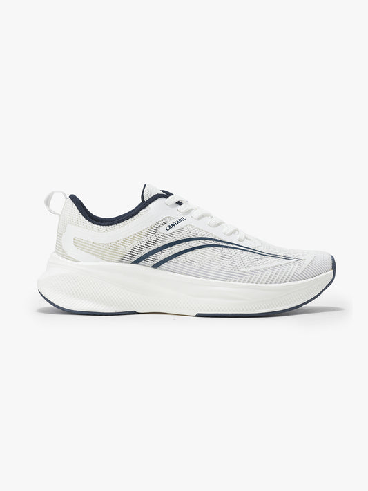 Casual Sports Shoes for Men | Lightweight & Comfortable with Cushioned Insole Flynet Upper Phylon Sole Lace-Up Closure