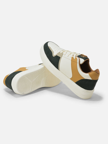 Sneaker for Men | Lightweight & Comfortable with Cushioned Insole PU Upper EVA Sole Lace-Up Closure