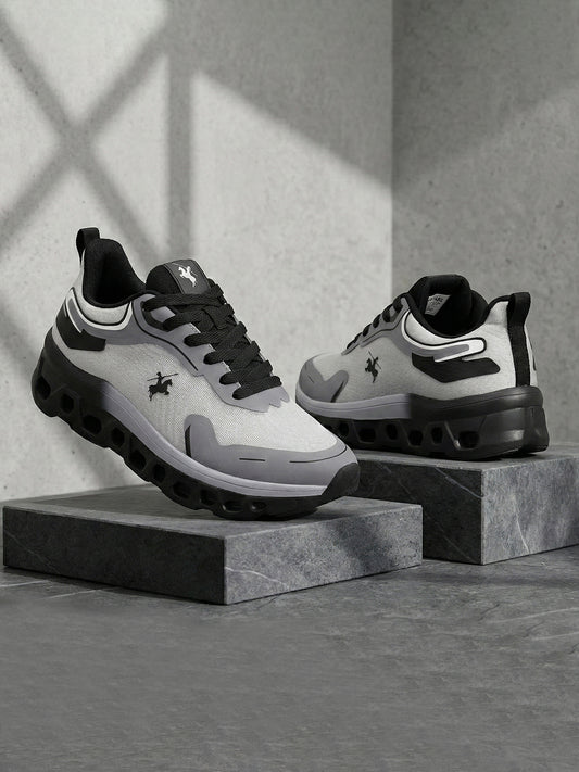 Casual Shoes for Men l Lightweight & Comfortable with Cushioned Insole Mesh Upper Phylon Sole Lace-Up Closure