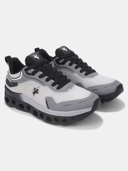 Casual Shoes for Men l Lightweight & Comfortable with Cushioned Insole Mesh Upper Phylon Sole Lace-Up Closure