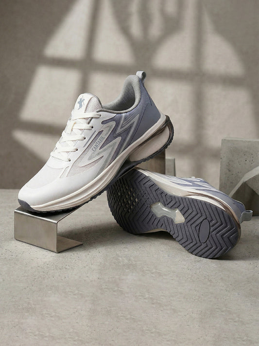 Casual Shoes for Men l Lightweight & Comfortable with Cushioned Insole Mesh Upper Phylon Sole Lace-Up Closure