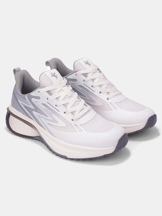Casual Shoes for Men l Lightweight & Comfortable with Cushioned Insole Mesh Upper Phylon Sole Lace-Up Closure