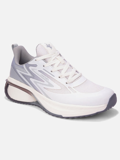Casual Shoes for Men l Lightweight & Comfortable with Cushioned Insole Mesh Upper Phylon Sole Lace-Up Closure