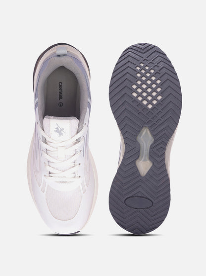 Casual Shoes for Men l Lightweight & Comfortable with Cushioned Insole Mesh Upper Phylon Sole Lace-Up Closure