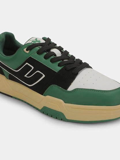 Sneaker Shoes for Men | Lightweight & Comfortable with Cushioned Insole PU (Polyurethane) Upper TPR Sole Lace-Up Closure