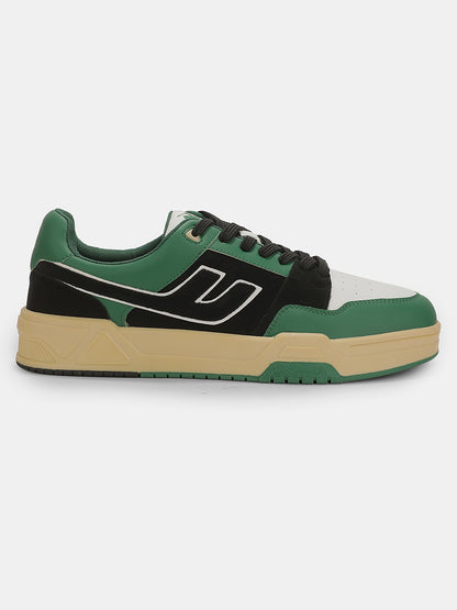 Sneaker Shoes for Men | Lightweight & Comfortable with Cushioned Insole PU (Polyurethane) Upper TPR Sole Lace-Up Closure