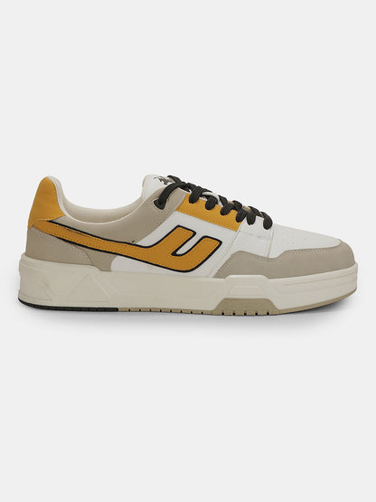 Sneaker Shoes for Men | Lightweight & Comfortable with Cushioned Insole PU (Polyurethane) Upper TPR Sole Lace-Up Closure