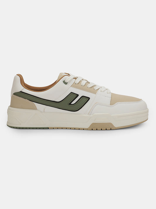 Sneaker Shoes for Men | Lightweight & Comfortable with Cushioned Insole PU (Polyurethane) Upper TPR Sole Lace-Up Closure