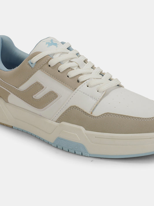 Sneaker Shoes for Men | Lightweight & Comfortable with Cushioned Insole PU (Polyurethane) Upper TPR Sole Lace-Up Closure