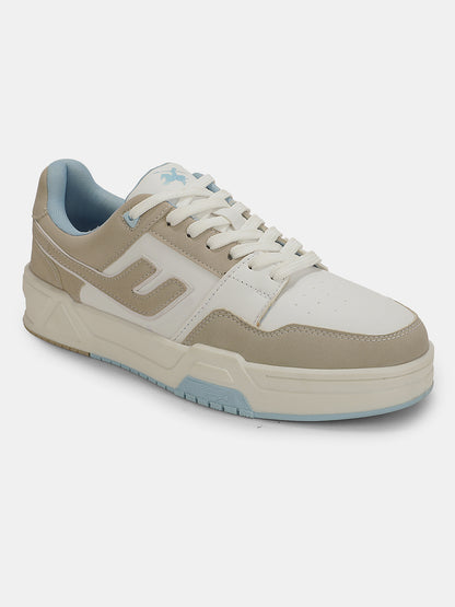 Sneaker Shoes for Men | Lightweight & Comfortable with Cushioned Insole PU (Polyurethane) Upper TPR Sole Lace-Up Closure