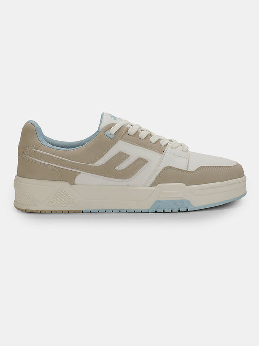 Sneaker Shoes for Men | Lightweight & Comfortable with Cushioned Insole PU (Polyurethane) Upper TPR Sole Lace-Up Closure