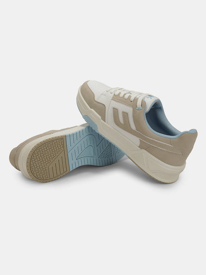 Sneaker Shoes for Men | Lightweight & Comfortable with Cushioned Insole PU (Polyurethane) Upper TPR Sole Lace-Up Closure