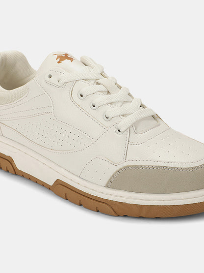Sneaker Shoes for Men | Lightweight & Comfortable with Cushioned Insole PU (Polyurethane) Upper TPR Sole Lace-Up Closure