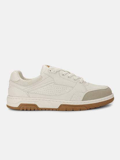 Sneaker Shoes for Men | Lightweight & Comfortable with Cushioned Insole PU (Polyurethane) Upper TPR Sole Lace-Up Closure