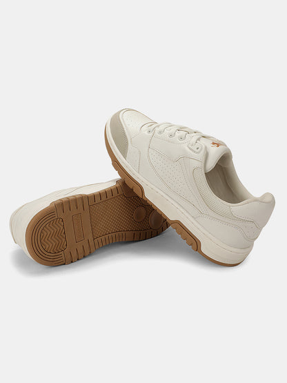 Sneaker Shoes for Men | Lightweight & Comfortable with Cushioned Insole PU (Polyurethane) Upper TPR Sole Lace-Up Closure