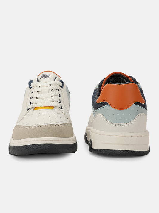 Sneaker Shoes for Men | Lightweight & Comfortable with Cushioned Insole PU (Polyurethane) Upper TPR Sole Lace-Up Closure