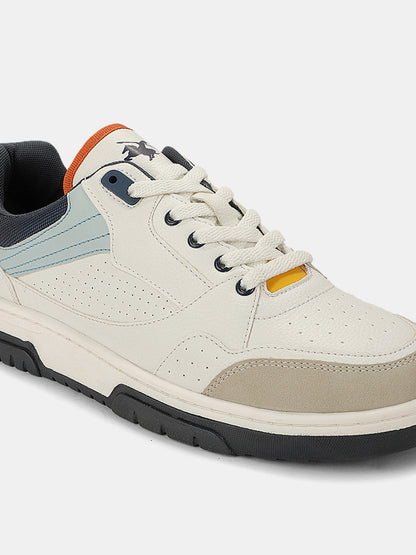Sneaker Shoes for Men | Lightweight & Comfortable with Cushioned Insole PU (Polyurethane) Upper TPR Sole Lace-Up Closure