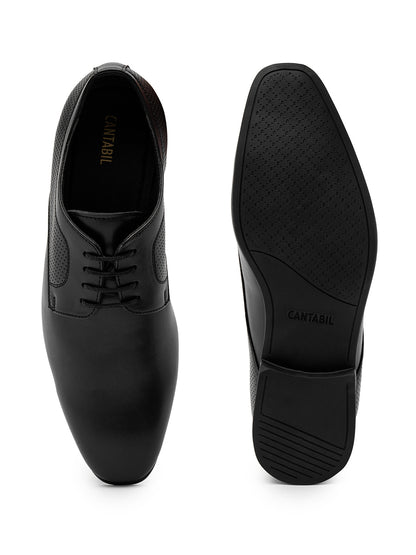 Men’s Black Solid Formal Shoes