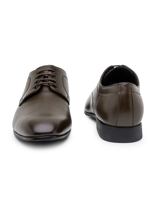 Men’s Brown Solid Formal Shoes