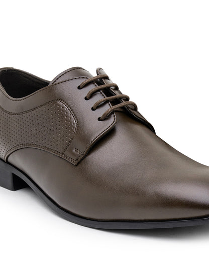 Men’s Brown Solid Formal Shoes