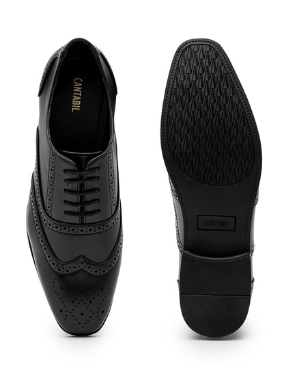 Men’s Black Solid Formal Shoes