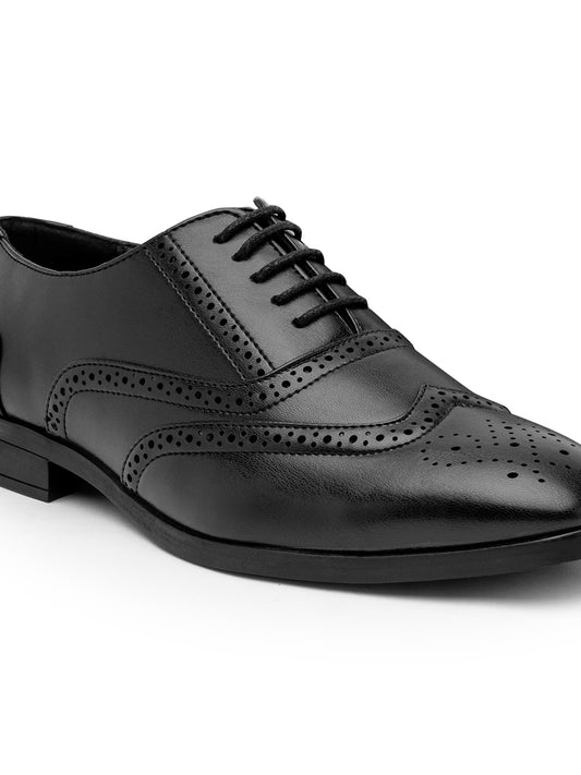 Men’s Black Solid Formal Shoes