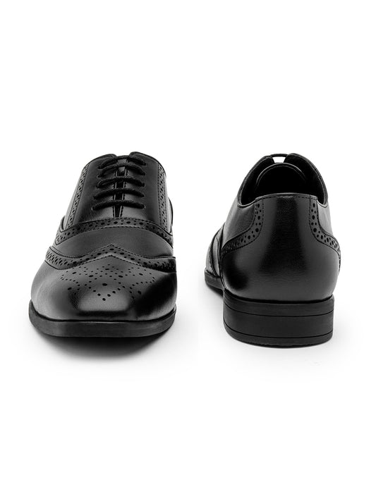 Men’s Black Solid Formal Shoes