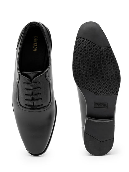 Men’s Black Solid Formal Shoes