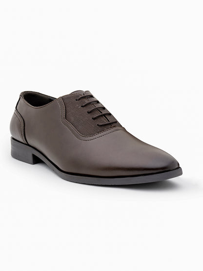 Men’s Brown Solid Formal Shoes