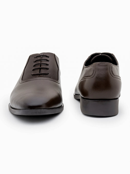 Men’s Brown Solid Formal Shoes
