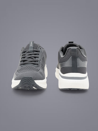 Men's Grey Colourblock Casual Shoes